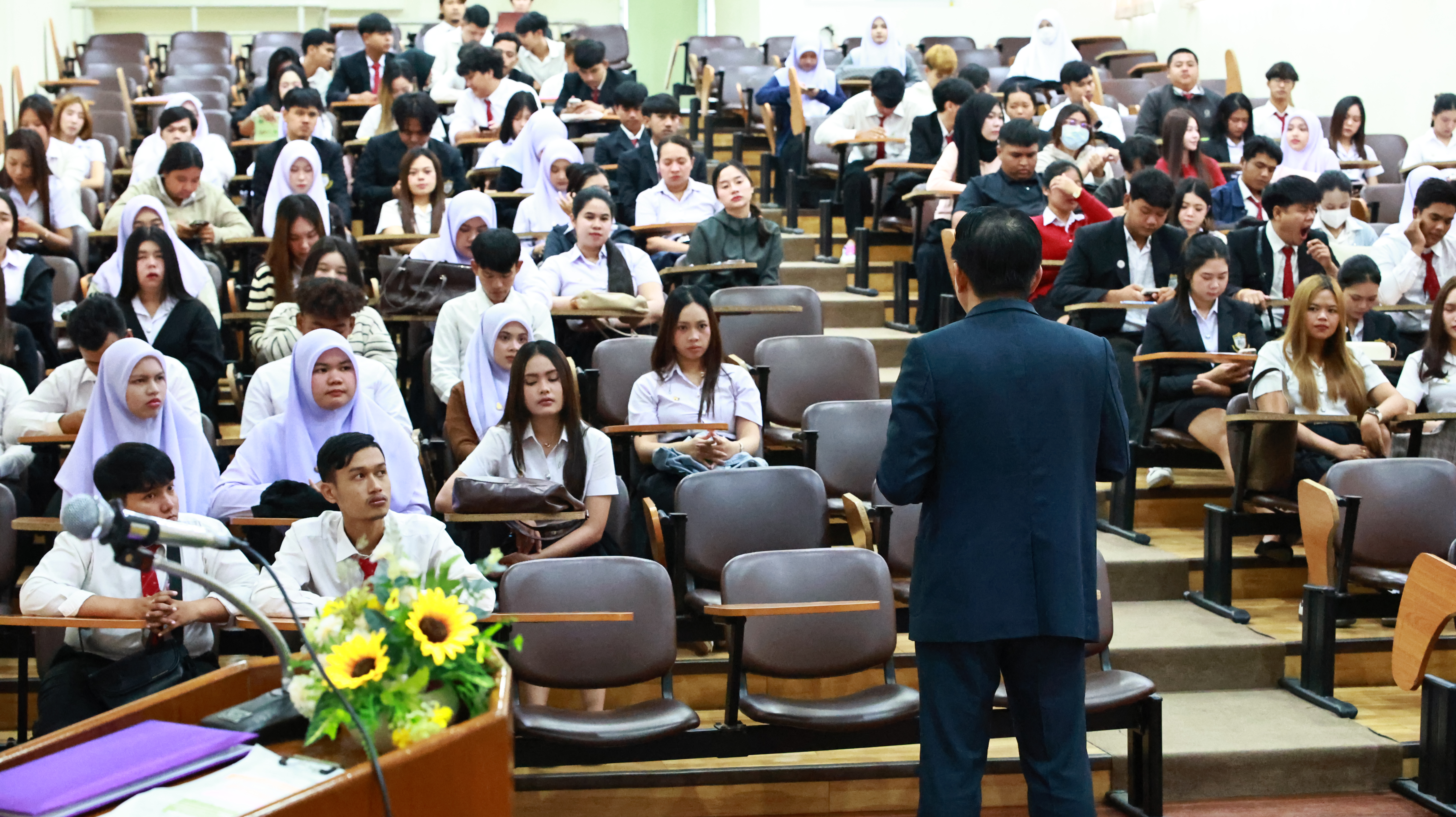 โครงการปฐมนิเทศนักศึกษาสหกิจศึกษารุ่นที่ 45 ภาค 1 ปีการศึกษา 2569 วันที่ 19 พฤษภาคม 2569 ณ ห้องประชุมป่าตอง อาคารภูเก็ต